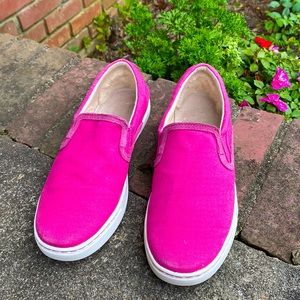 Hot Pink UGG slip on Sneakers size 9
